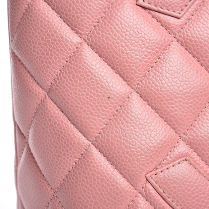 Chanel Caviar Quilted Medallion Tote Light Pink 12 of 16