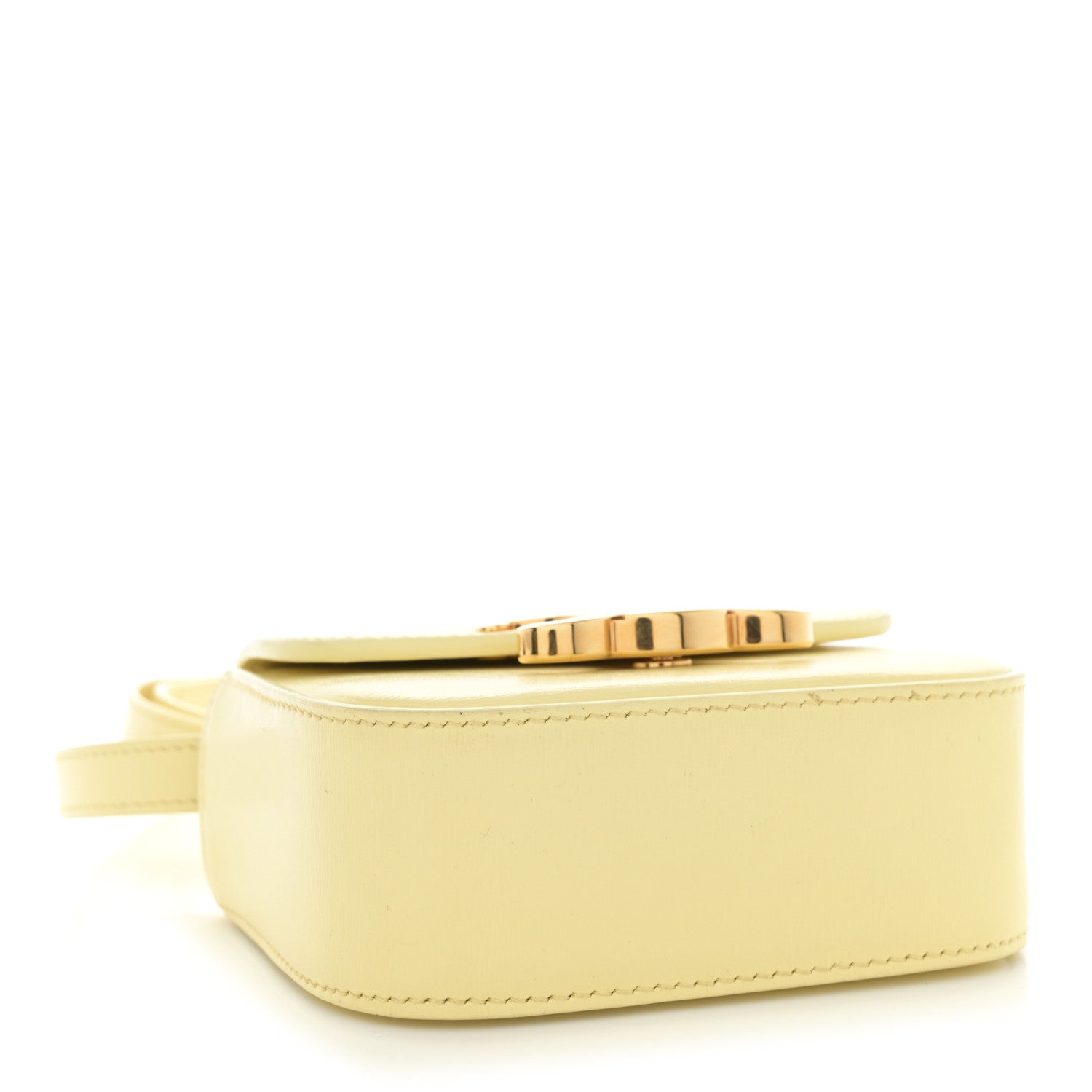 Celine Shiny Calfskin Mini Triomphe Pollen 4 of 13