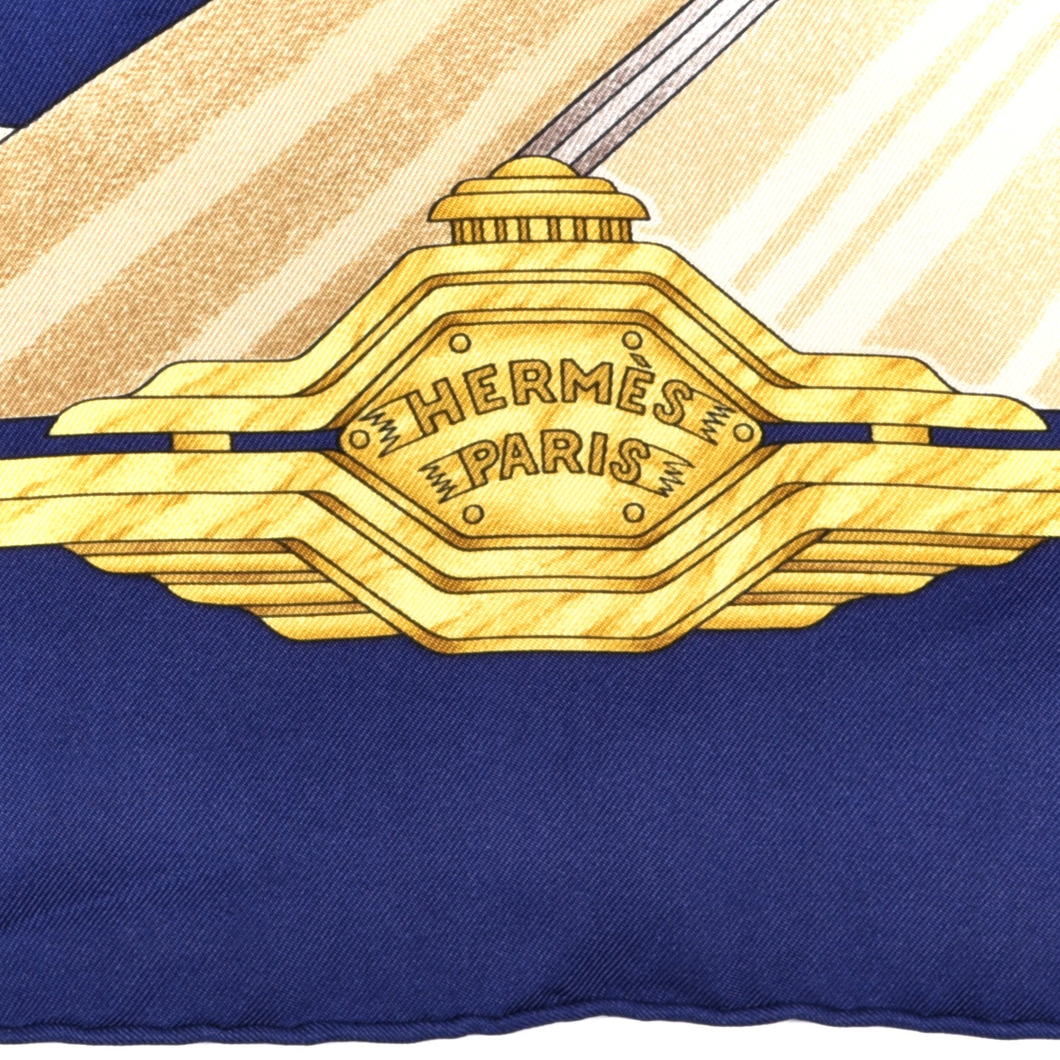 Hermes Silk Automobile Scarf 90 3 of 5
