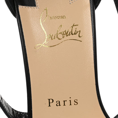 Christian Louboutin Nappa Loubi Bee Kid 85 Sandals 39 Black 8 of 10