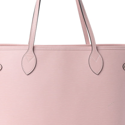 Louis Vuitton Epi Neverfull MM Rose Ballerine 6 of 8