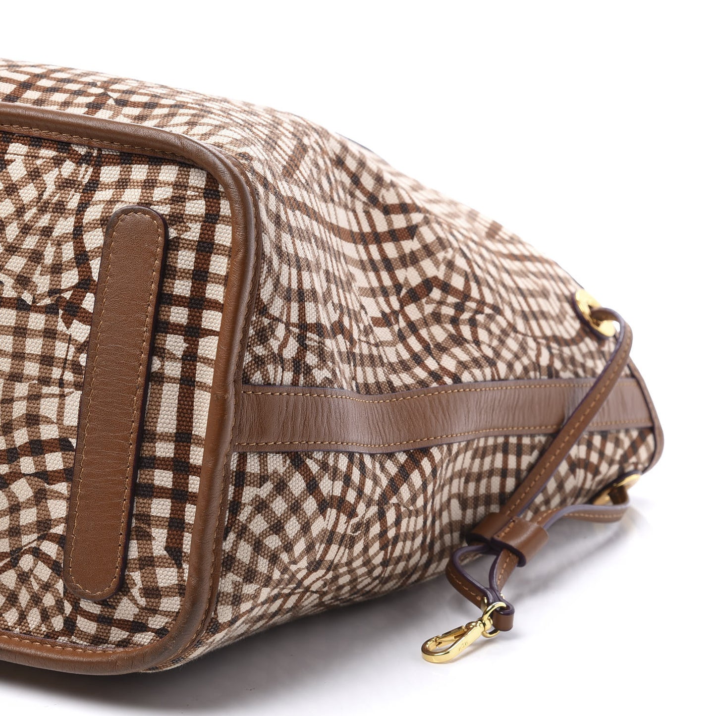 Visetos Medium Liz Reversible Shopper Tote Cognac
