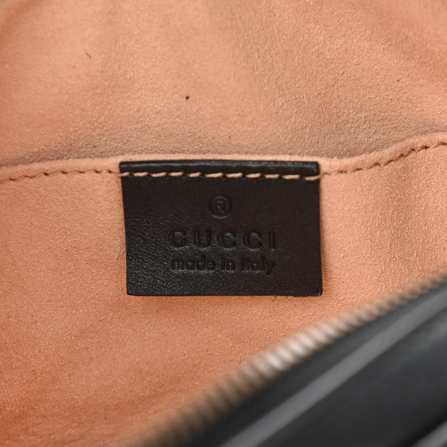 Calfskin Matelasse GG Marmont Belt Bag 95 38 Black