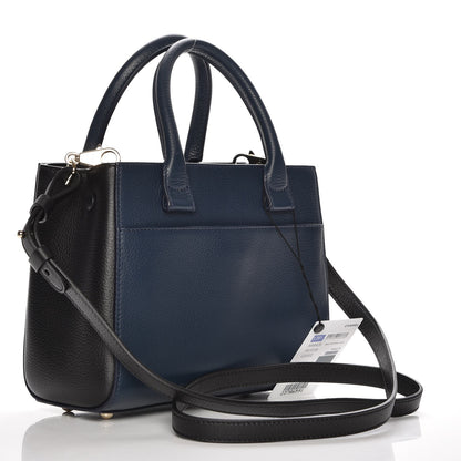 Chanel Grained Calfskin Mini Neo Executive Shopper Tote Navy 4 of 8