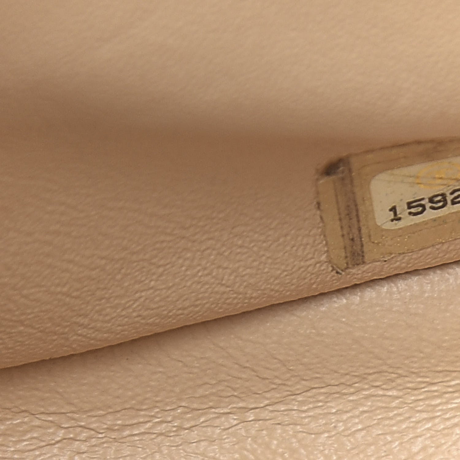 Chanel Lambskin Quilted Jumbo Double Flap Beige 7 of 18