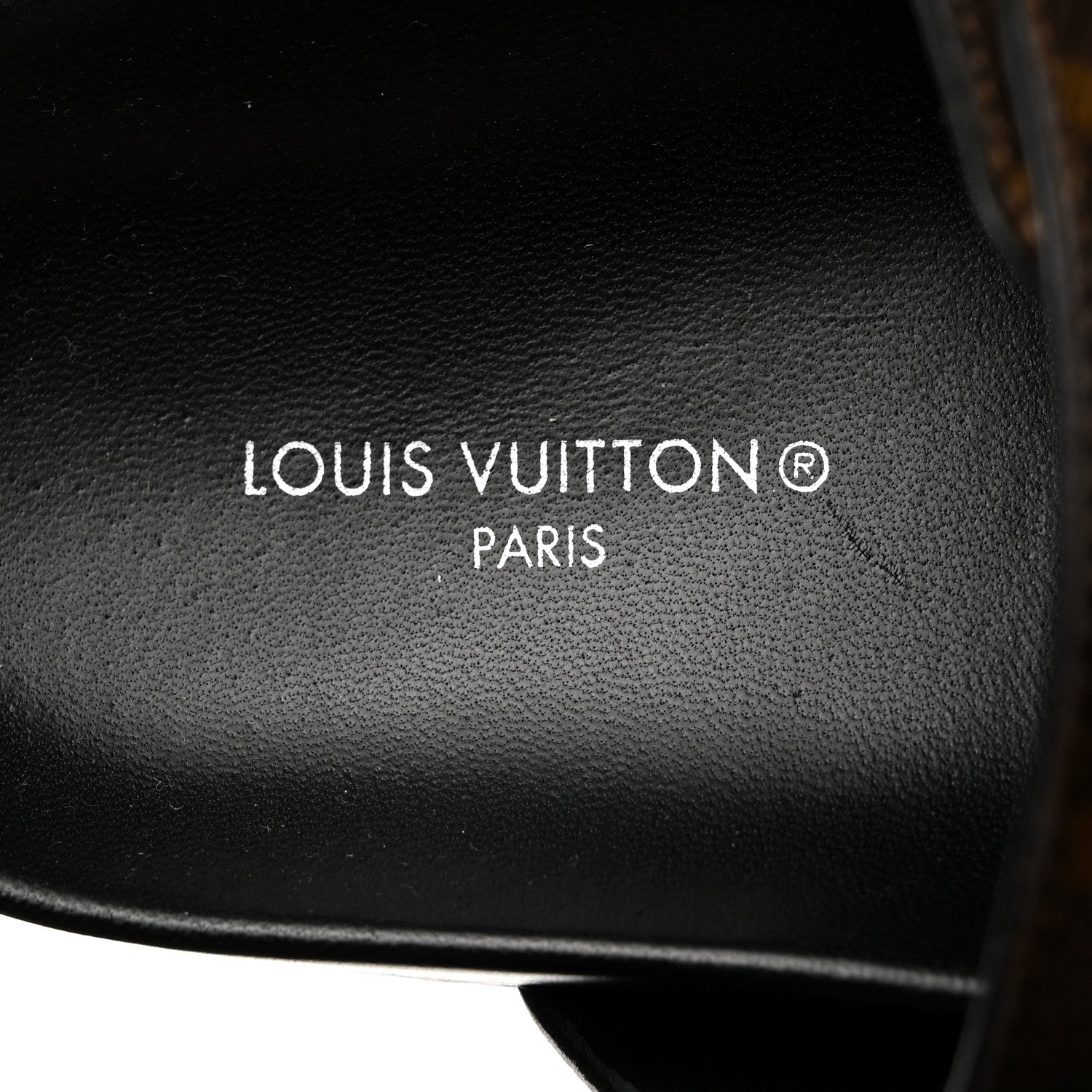 Louis Vuitton Monogram Bom Dia Mule Sandals 37.5 Black 6 of 9