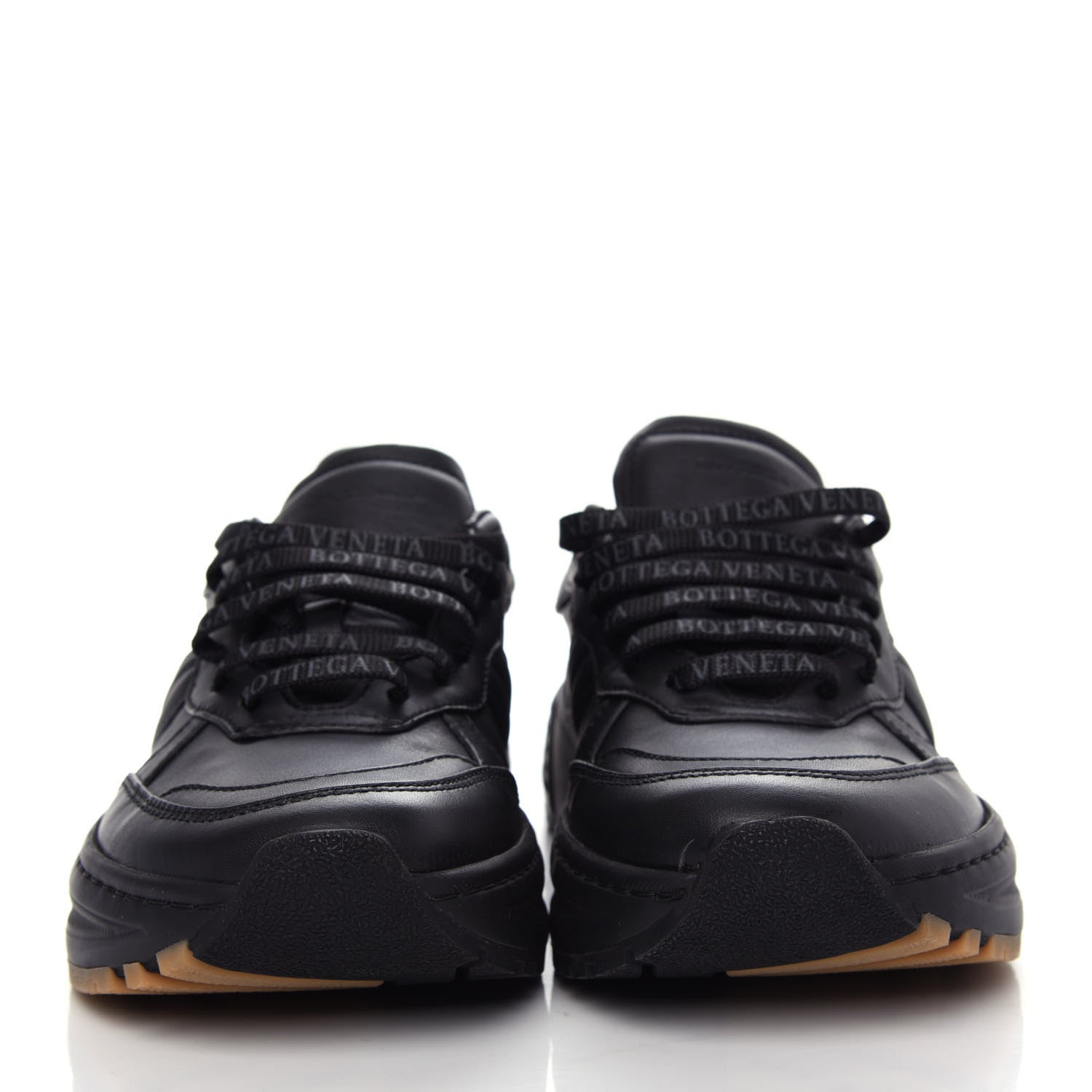 Bottega Veneta Calfskin Womens The Speedster Sneakers 37.5 Black 2 of 11