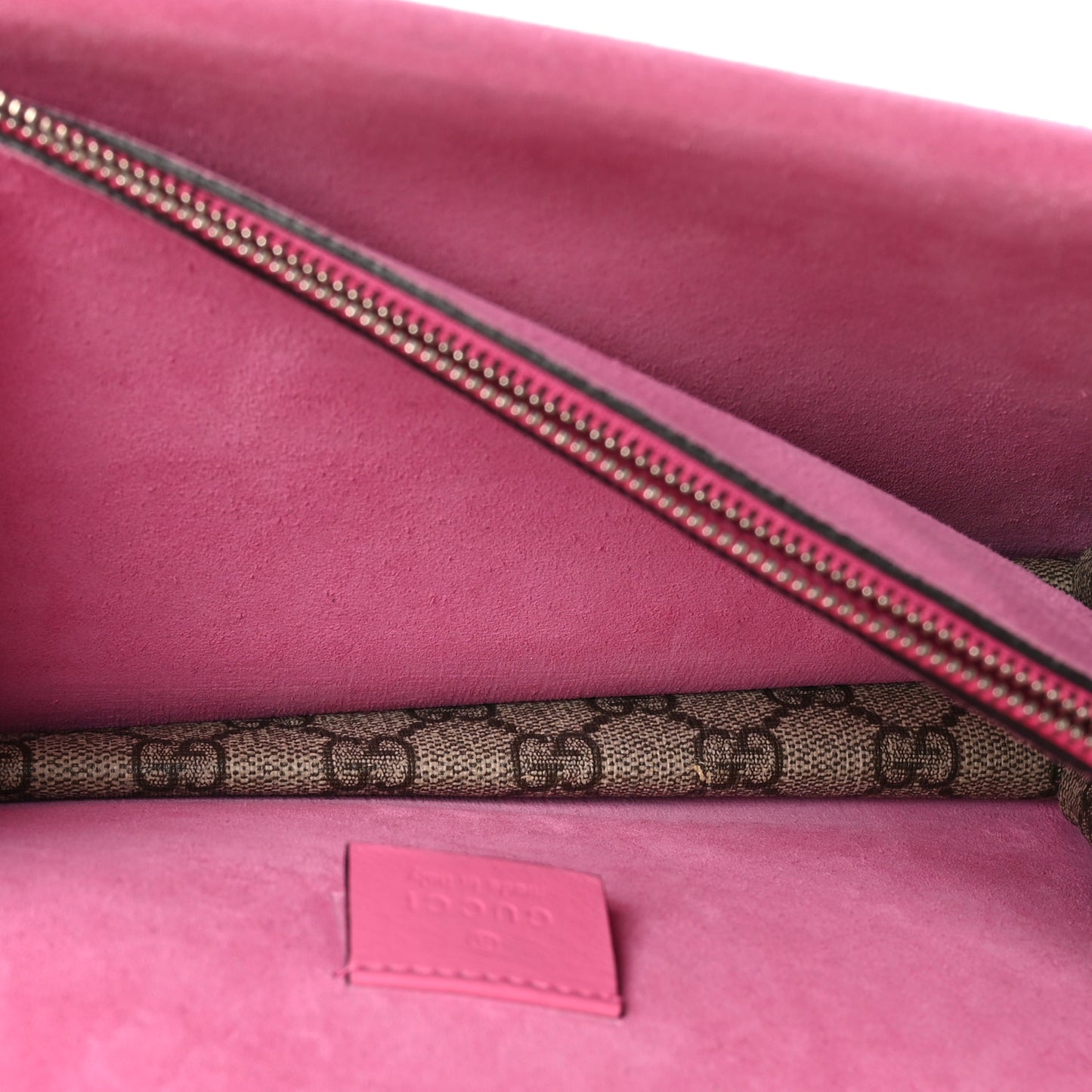 GG Supreme Monogram Small Dionysus Shoulder Bag Pink