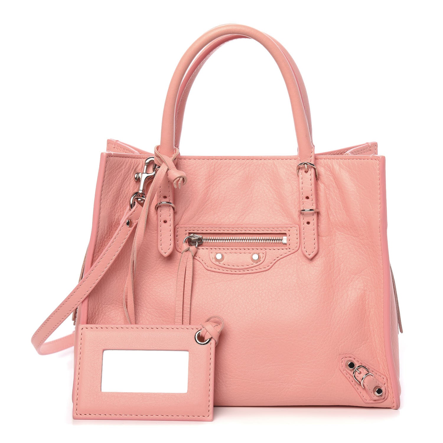 Balenciaga Veau Papier A4 Zip Around Tote Rose Vieux Rose 1 of 13