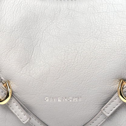 Givenchy Tumbled Calfskin Mini Voyou Boyfriend Party Bag Light Grey 8 of 11