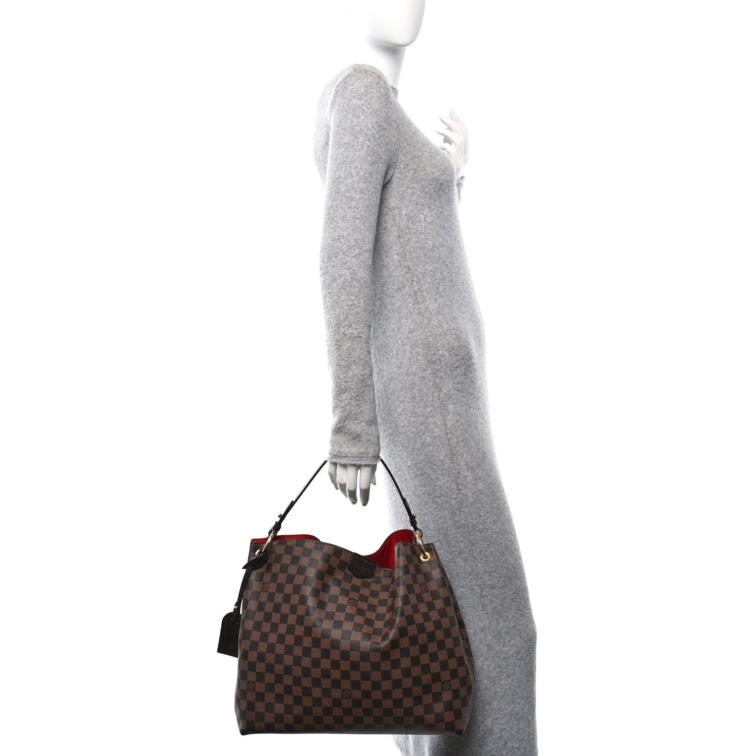 Louis Vuitton Damier Ebene Graceful MM 2 of 12