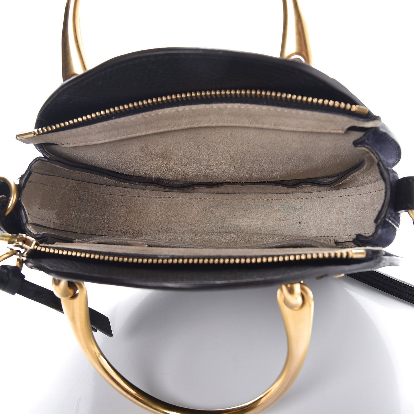Calfskin Suede Small Pixie Bag Full Blue