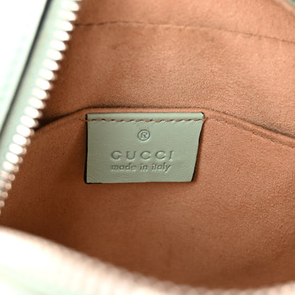 Gucci Calfskin Matelasse Diagonal Small GG Marmont Chain Shoulder Bag Multicolor Pastel 6 of 10