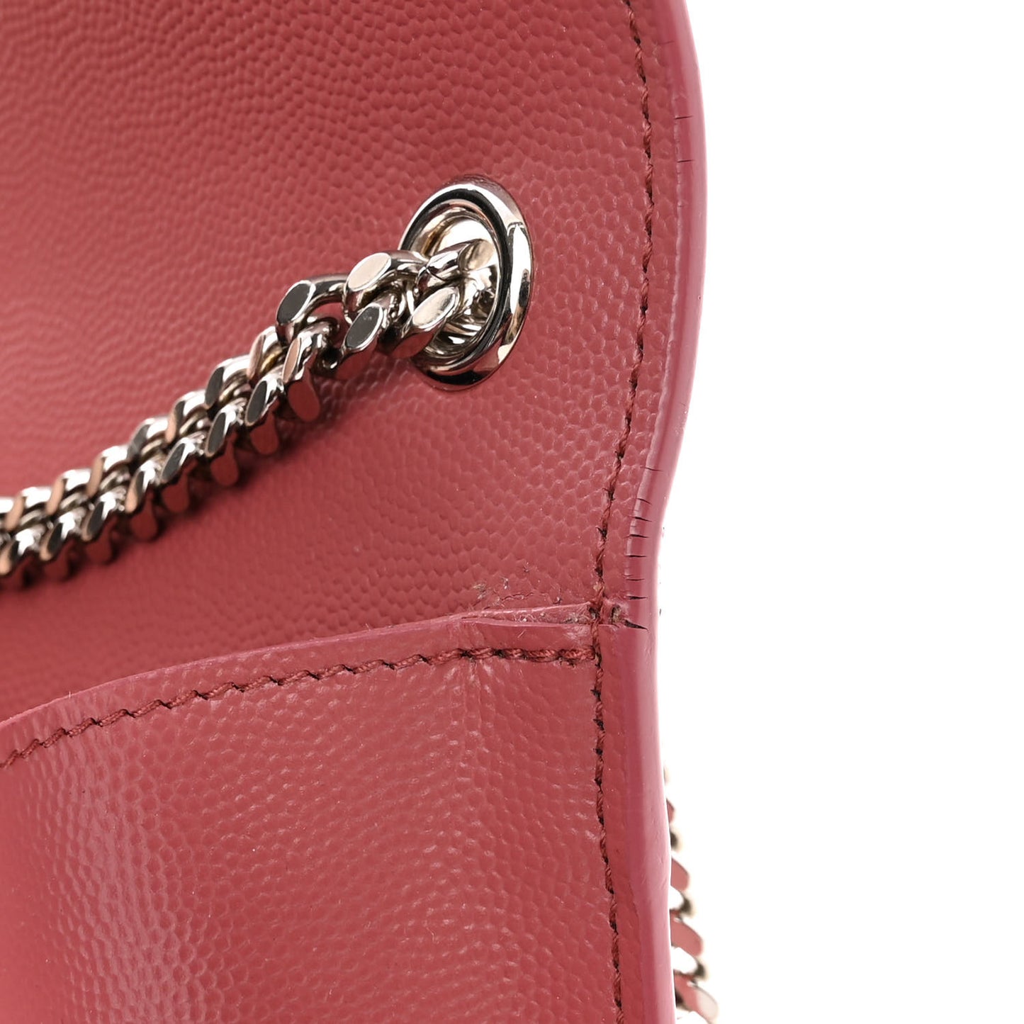 Grain De Poudre Small Classic Monogram Kate Satchel Mystic Rose