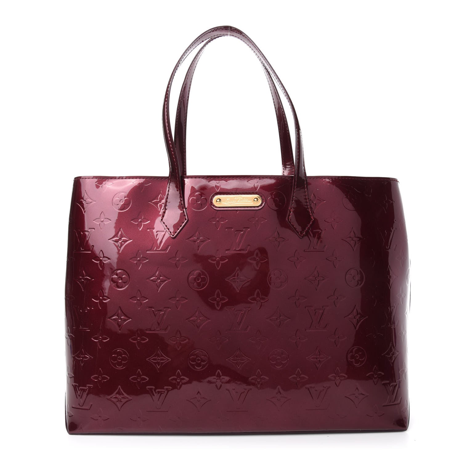 Louis Vuitton Vernis Wilshire MM Rouge Fauviste 1 of 9