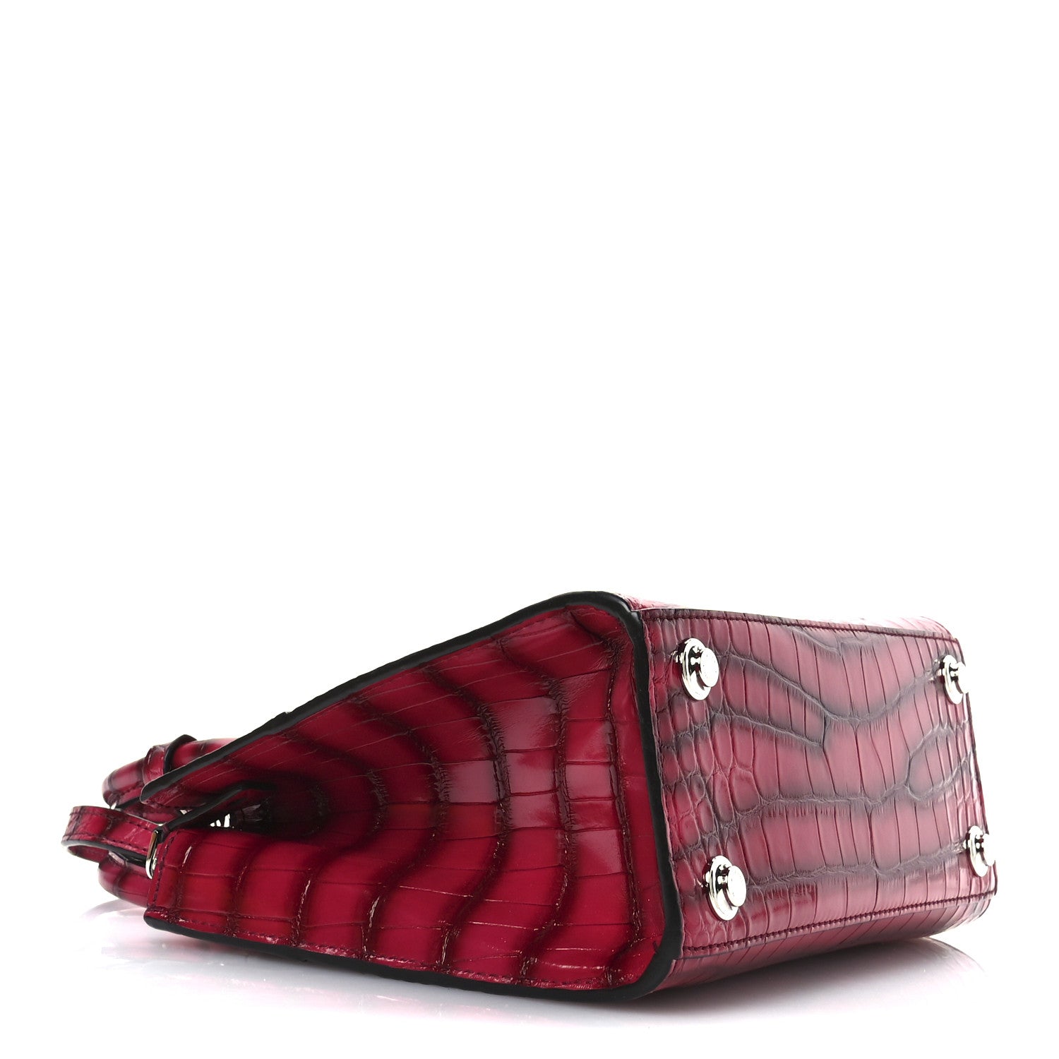 Louis Vuitton Brilliant Alligator Mini City Steamer Fuchsia 4 of 12
