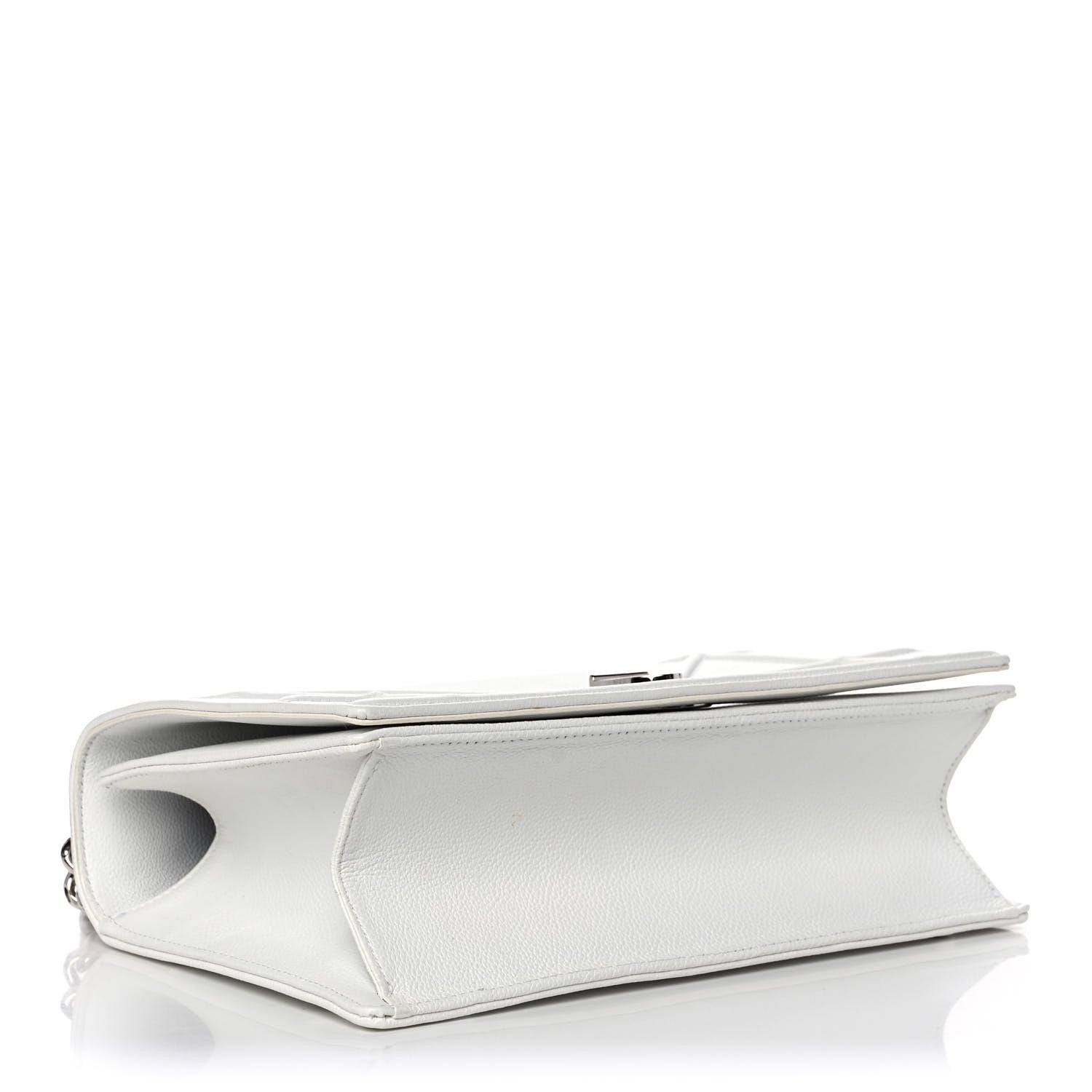 Christian Dior Calfskin Medium Diorama Flap Bag Off White 3 of 12