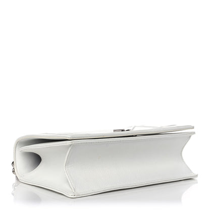 Christian Dior Calfskin Medium Diorama Flap Bag Off White 3 of 12
