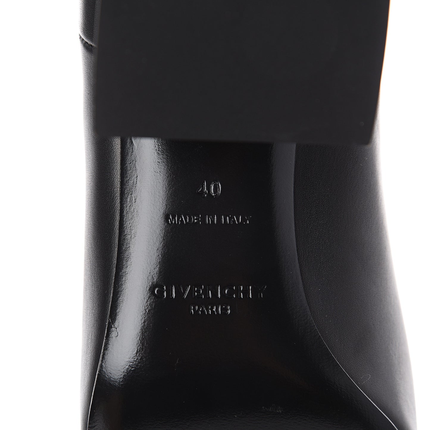 Smooth Calfskin 4G Button Charm Chelsea Ankle Boots 40 Black