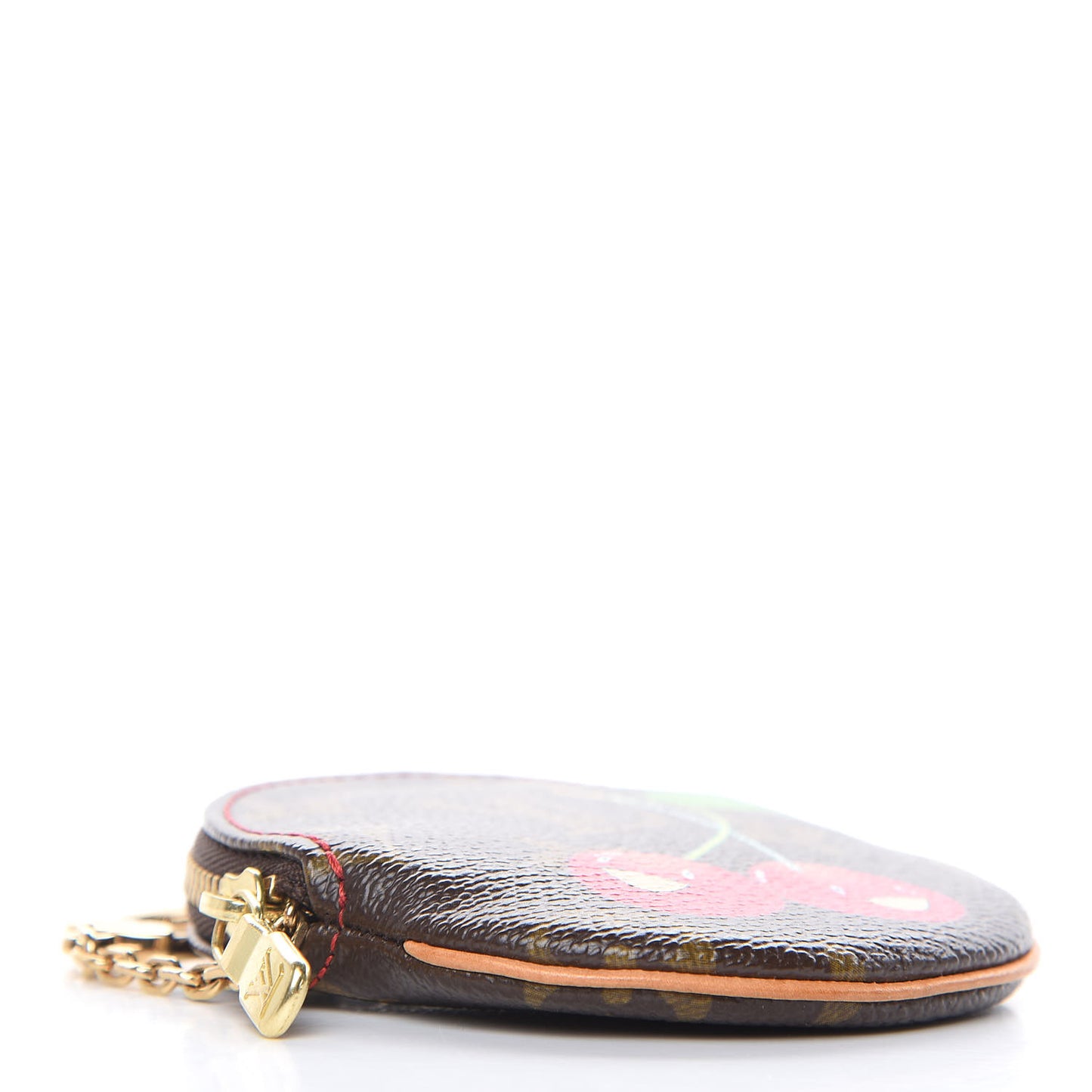 Monogram Cerises Round Coin Purse