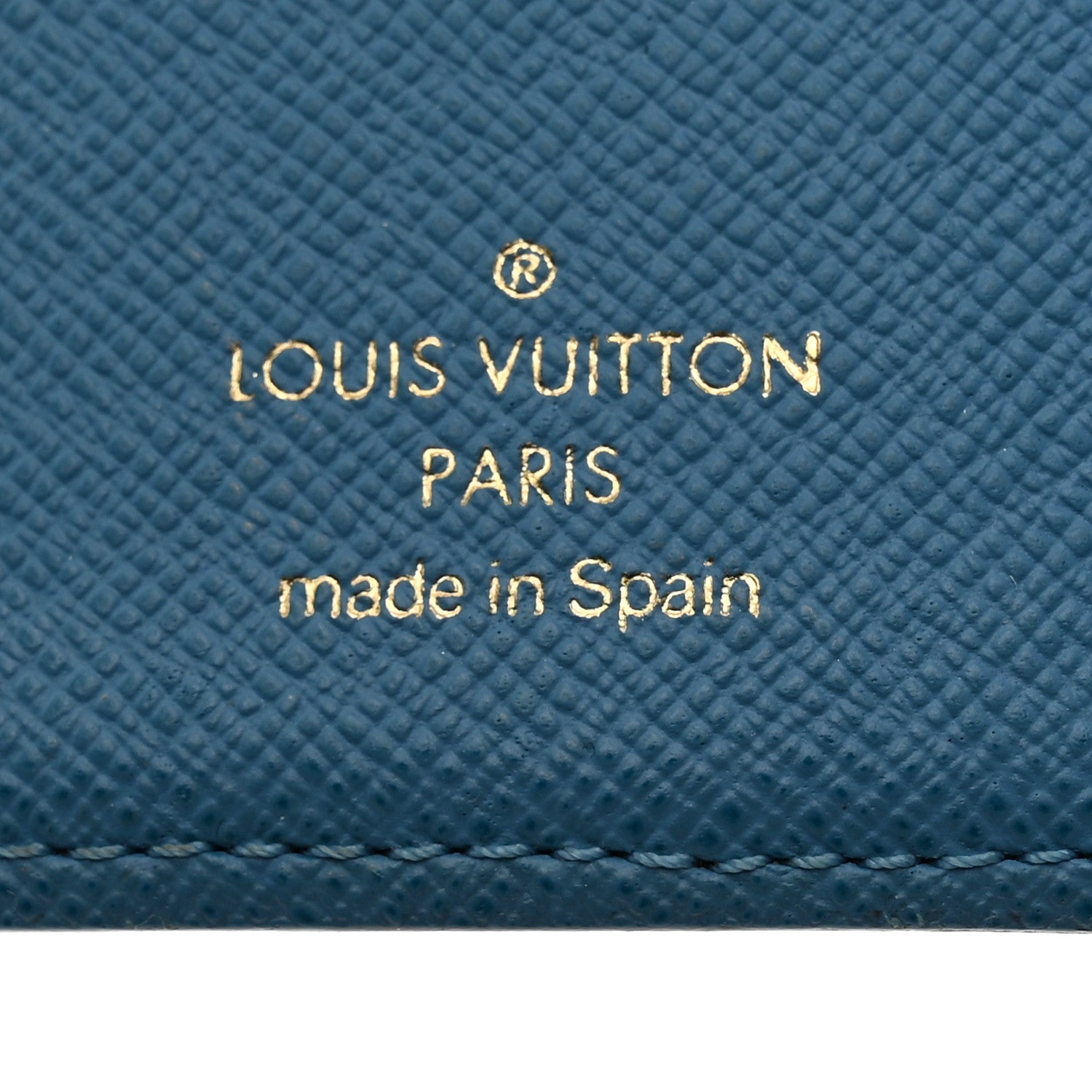 Louis Vuitton Monogram Koala Small Ring Agenda Cover Blue 6 of 9