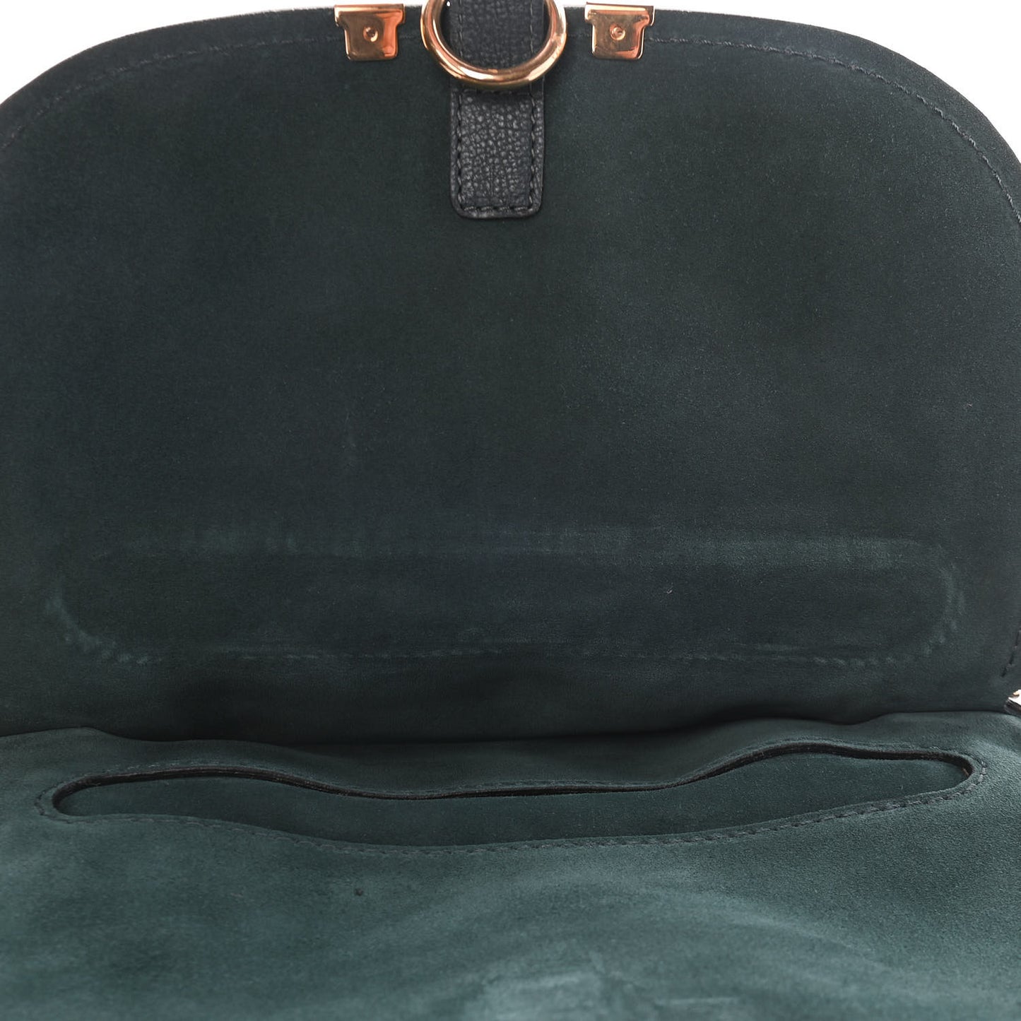 Natural Grain Calfskin Medium Marcie Satchel Teal