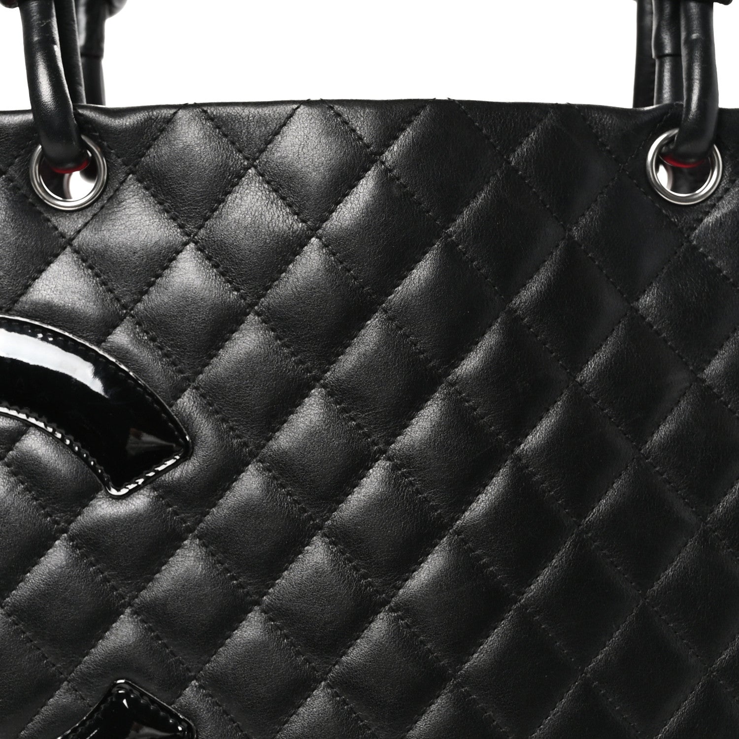 Chanel Calfskin Quilted Large Cambon Tote Black 8 of 11