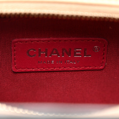 Chanel Aged Calfskin Quilted Small Gabrielle Hobo Beige Black 6 of 9