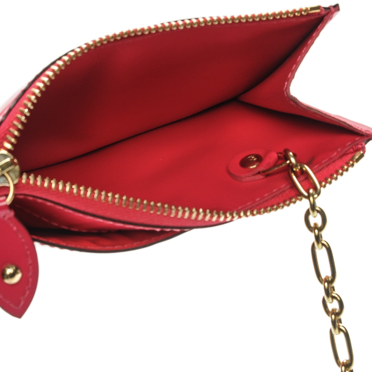Louis Vuitton Vernis Key Pouch Hot Pink 5 of 6