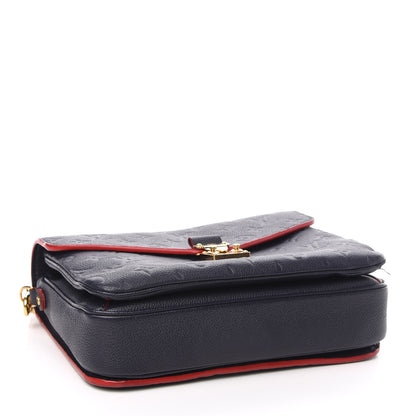 Louis Vuitton Empreinte Pochette Metis Marine Rouge 4 of 12