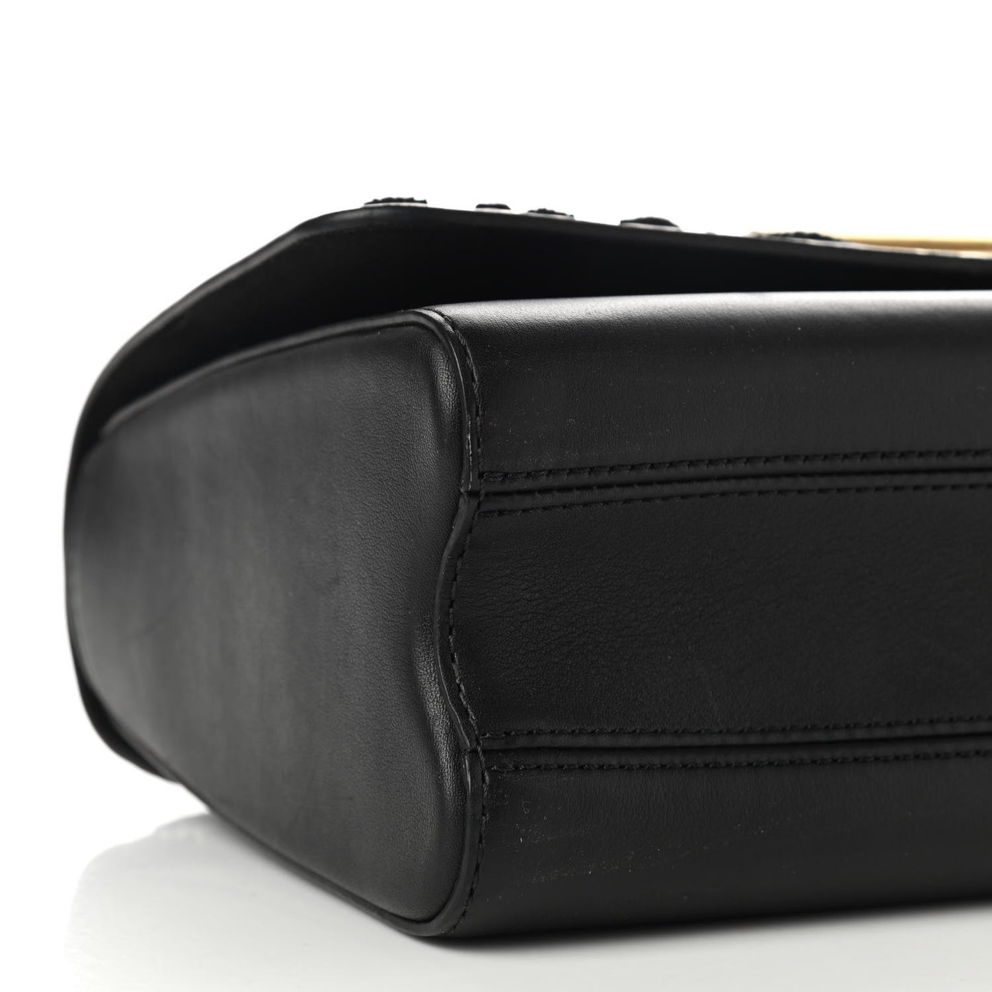 Calfskin Since 1854 Embroidered Twist MM Black