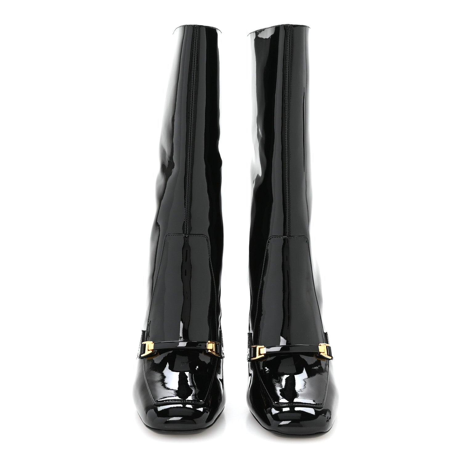 Saint Laurent Vernice Grupy Lala 105 Boots 39 Black 3 of 9
