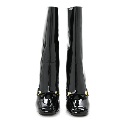 Saint Laurent Vernice Grupy Lala 105 Boots 39 Black 3 of 9