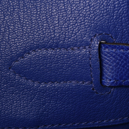 Hermes Epsom Birkin 35 Bleu Electrique 17 of 38