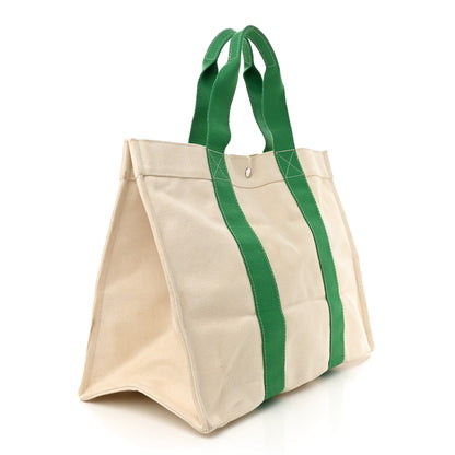 Hermes Toile Bora Bora GM Green 3 of 17