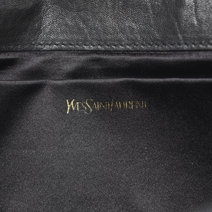 Saint Laurent Calfskin Classic Y Ligne Clutch Black 6 of 11