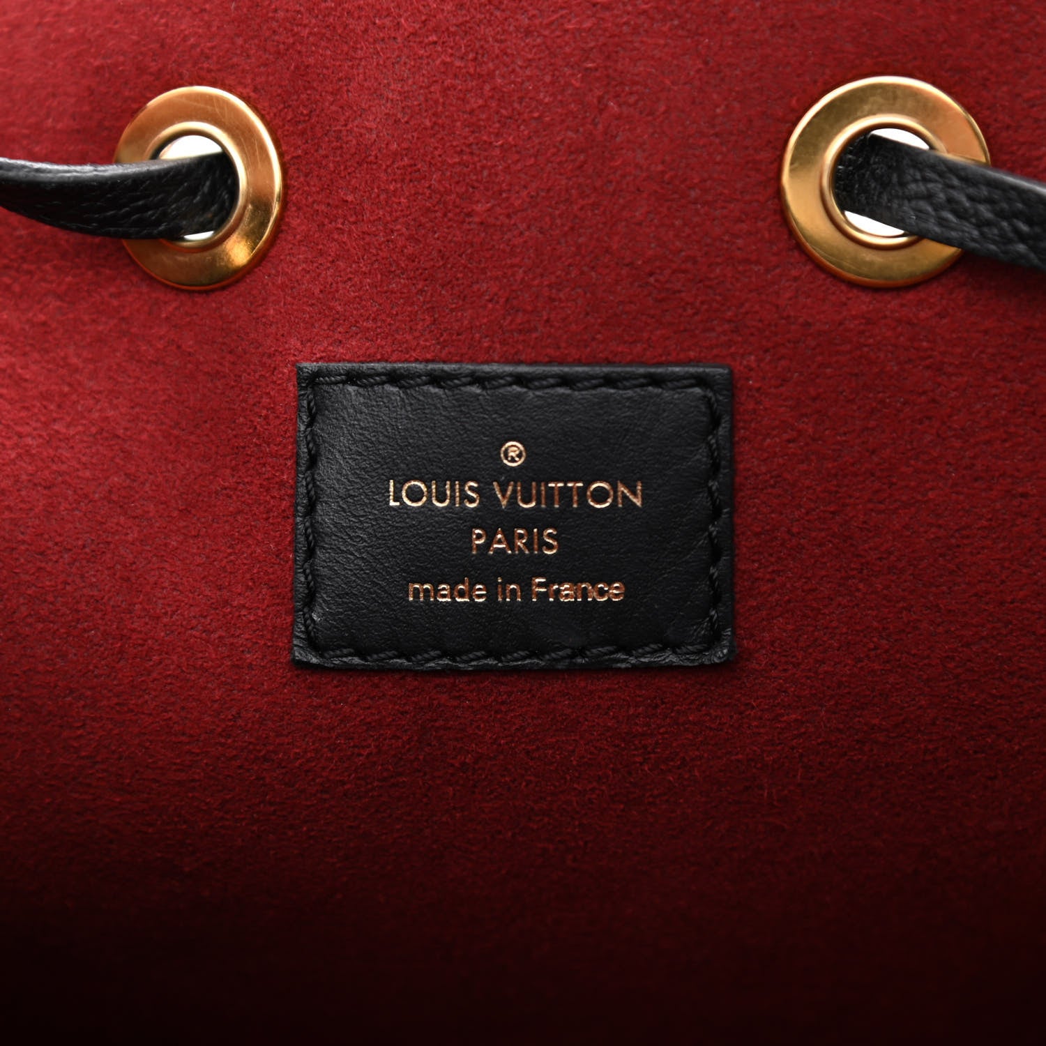 Louis Vuitton Empreinte Monogram Giant Neonoe MM Black Beige 8 of 13