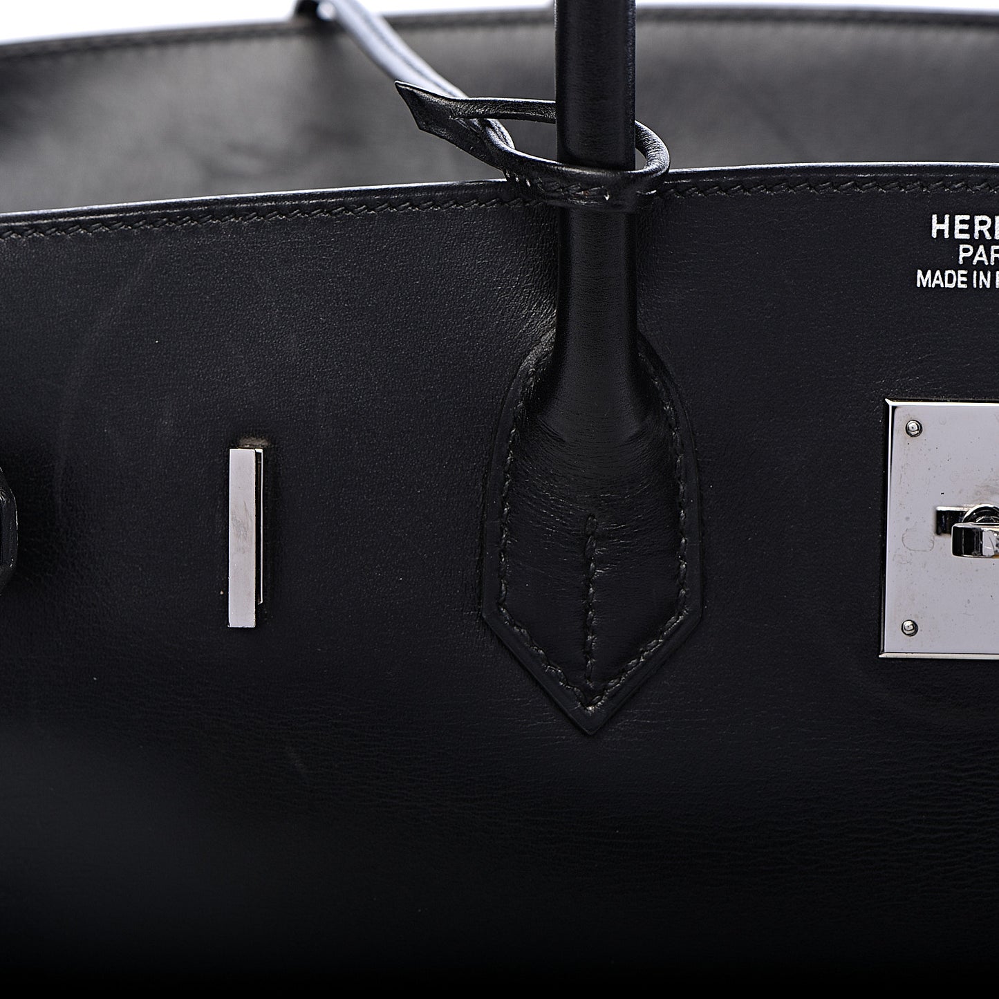 Box Birkin 35 Black Bleu Marine