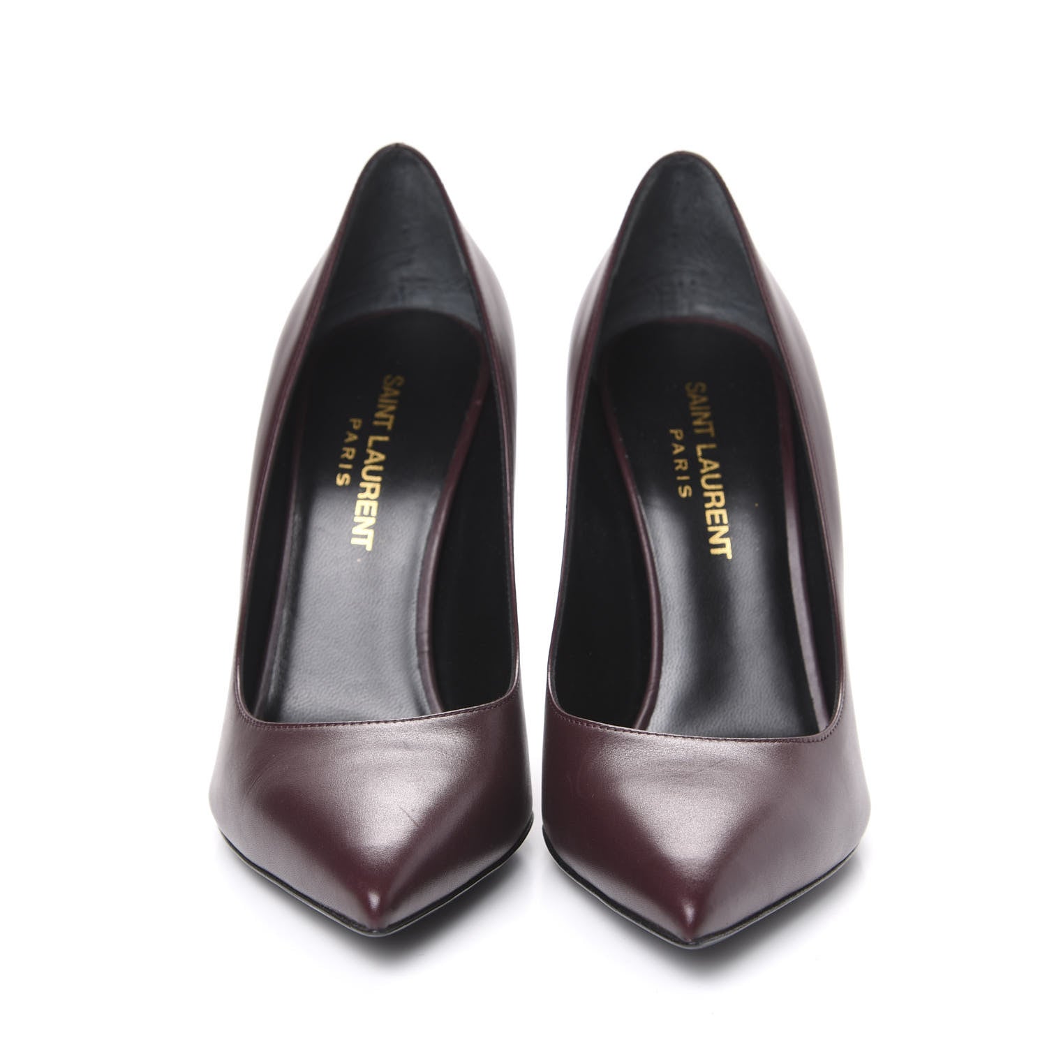 Saint Laurent Calfskin Classic Paris 105 36.5 Bordeaux 2 of 9