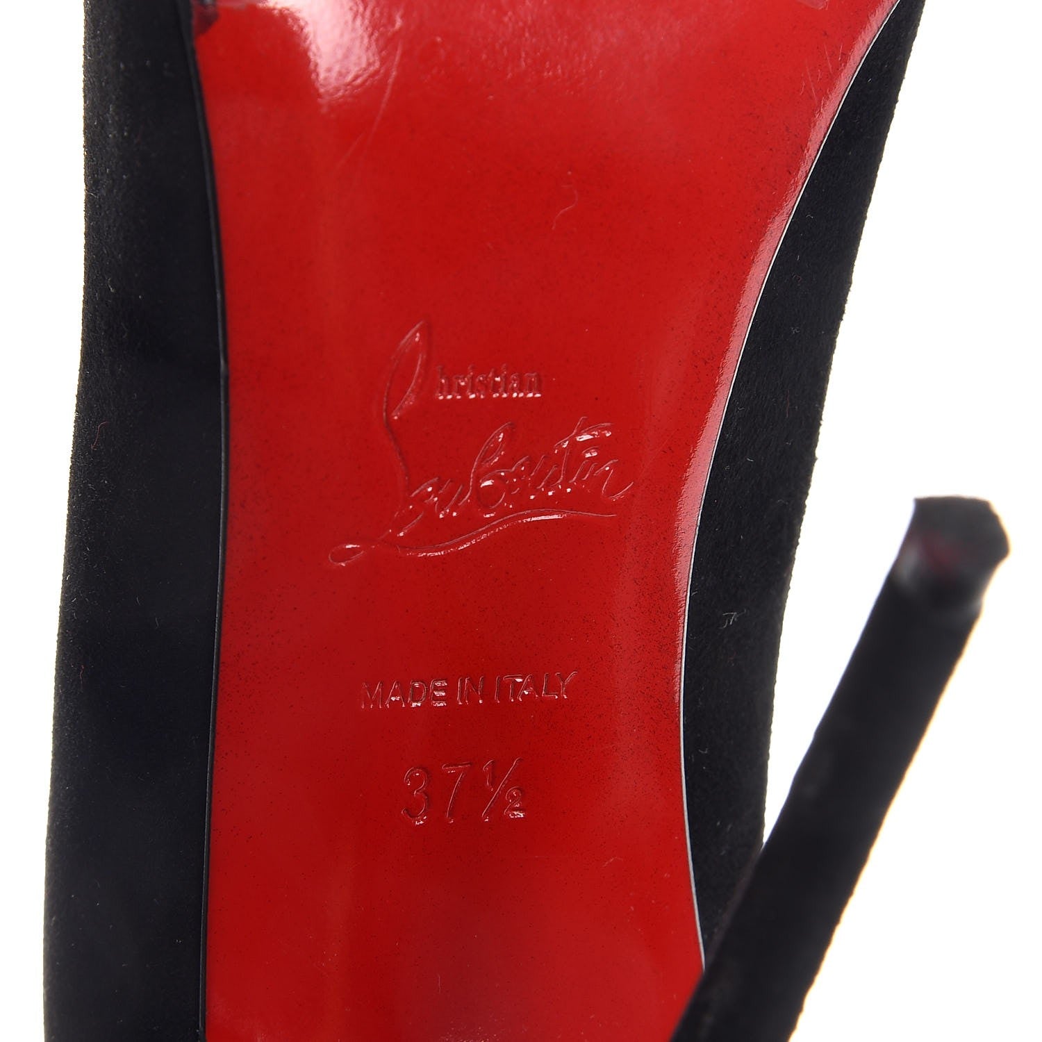 Christian Louboutin Suede So Kate 120 Pumps 37.5 Black 8 of 10