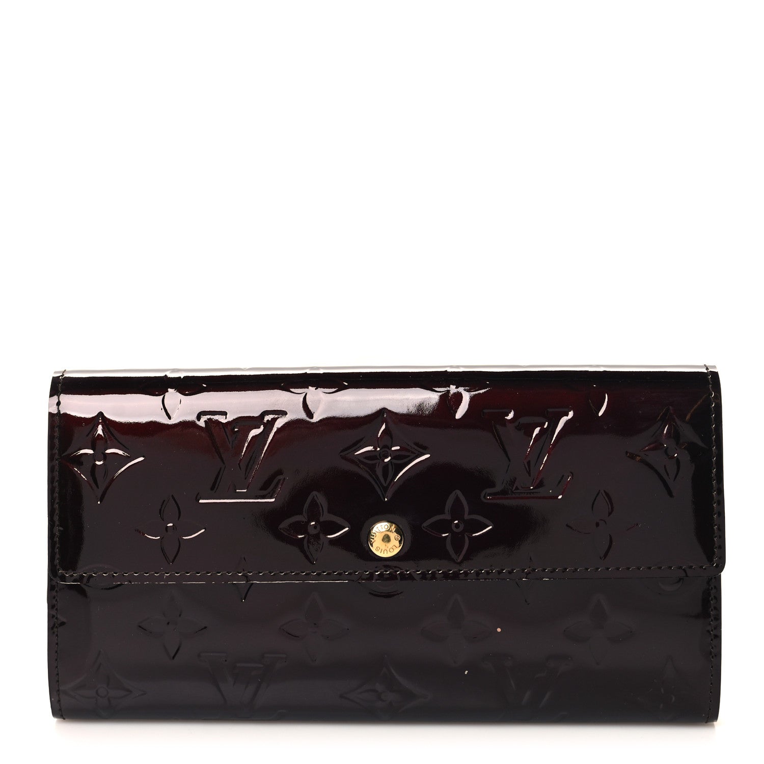 Louis Vuitton Vernis Sarah Wallet Amarante 1 of 7