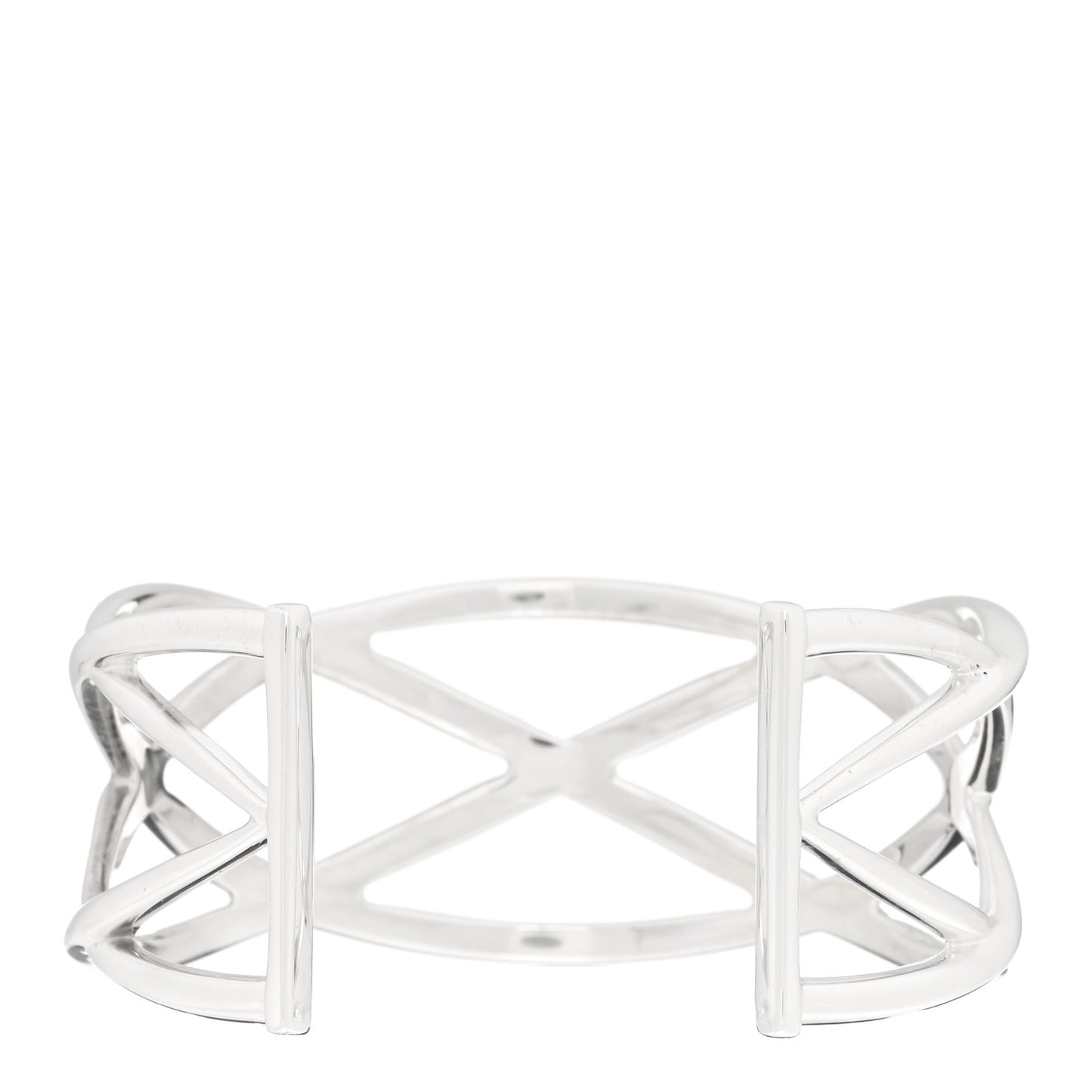 Sterling Silver Celtic Open Knot Cuff Bracelet