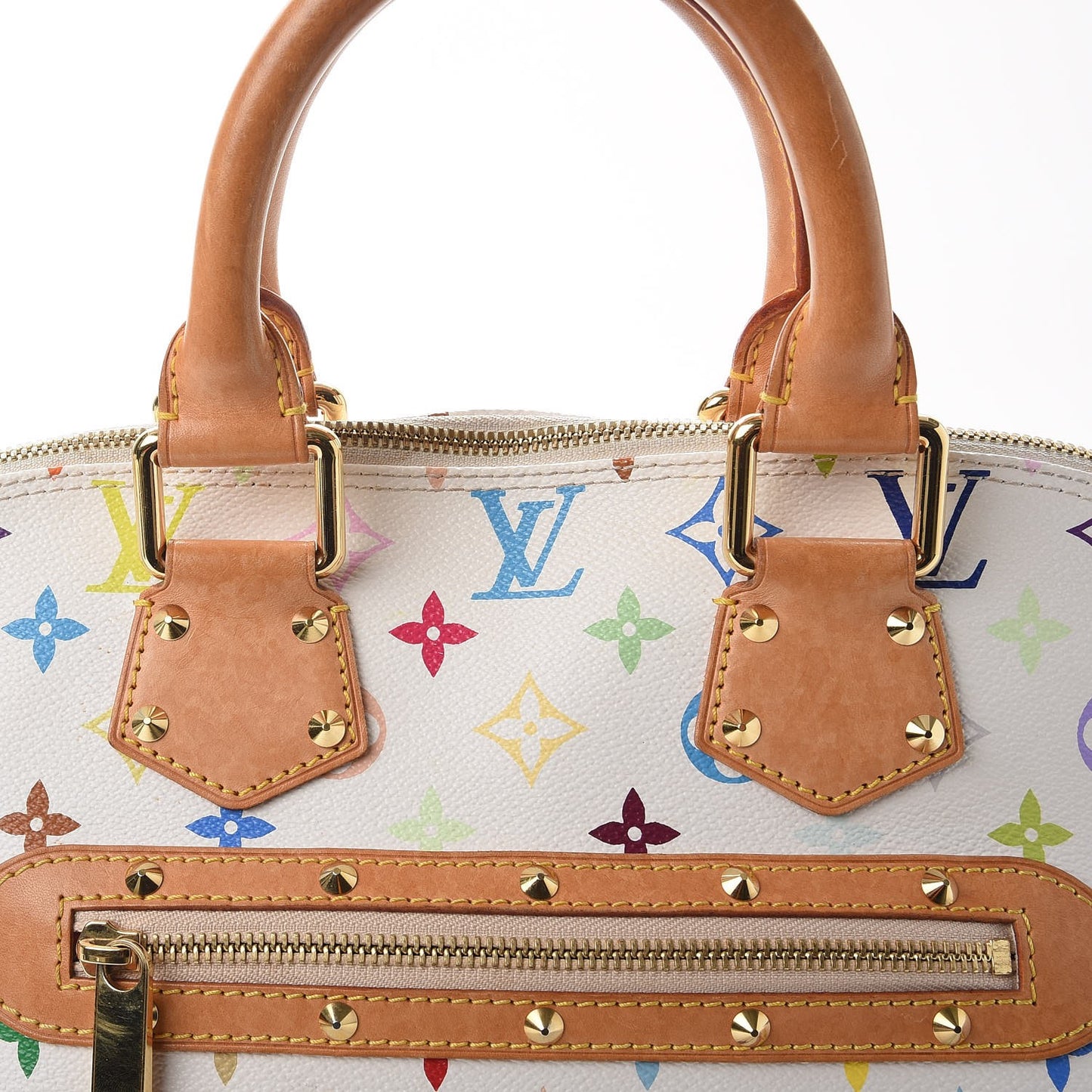 Monogram Multicolor Alma White