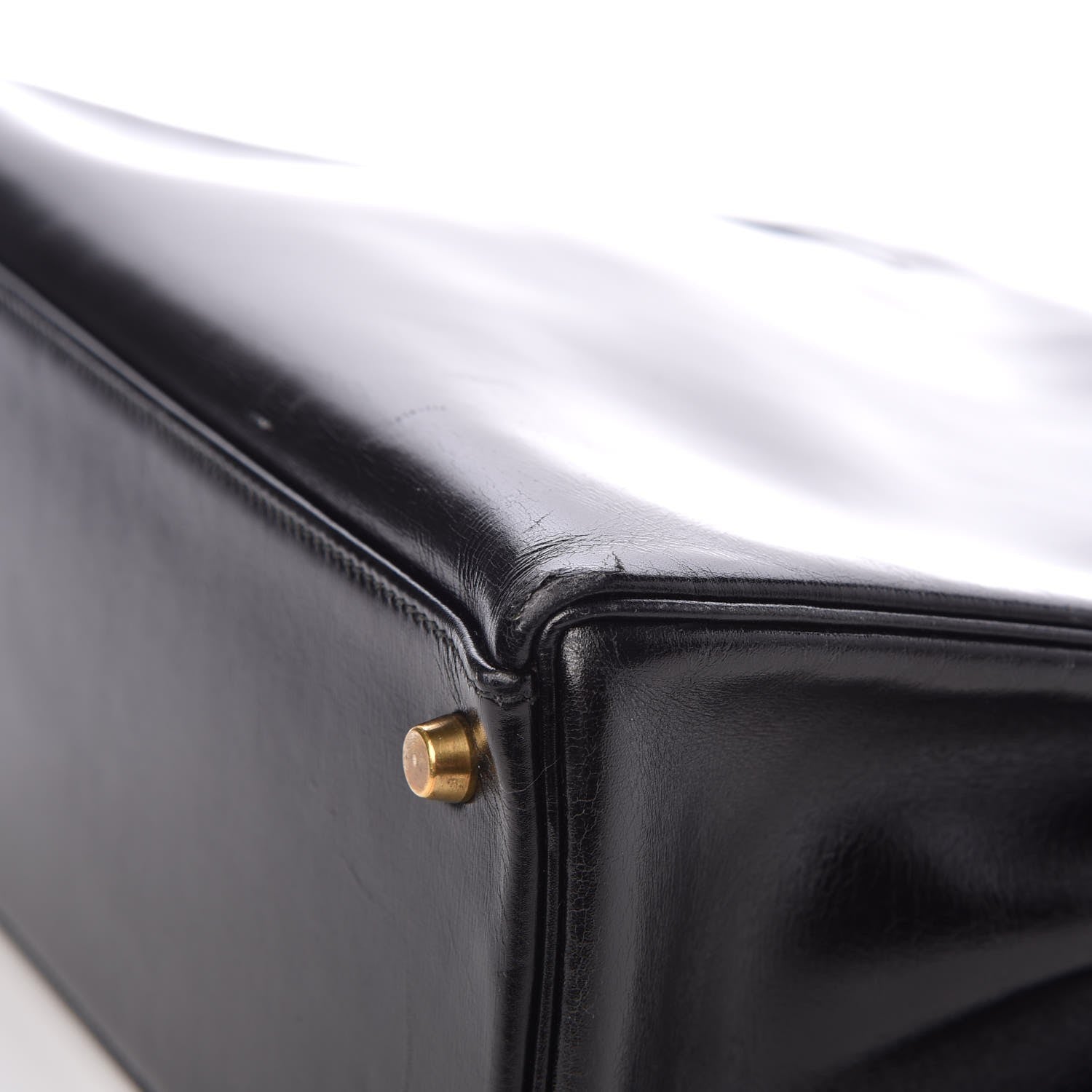Hermes Box Kelly Retourne 32 Black 34 of 49