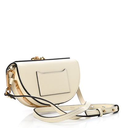 Chloe Calfskin Small Nile Bracelet Minaudiere Bag Off White 3 of 11