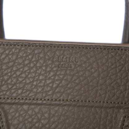 Celine Bullhide Medium Phantom Luggage Taupe 9 of 9