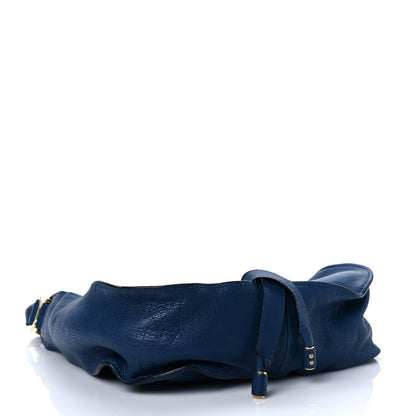 Chloe Calfskin Medium Marcie Nude Hobo Blue Velvet 3 of 6