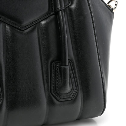 Givenchy Box Calfskin Padded Mini Lock Antigona Shoulder Bag Black 15 of 16