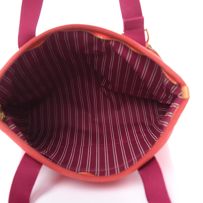 Louis Vuitton Toile Antigua Cabas MM Red 5 of 14