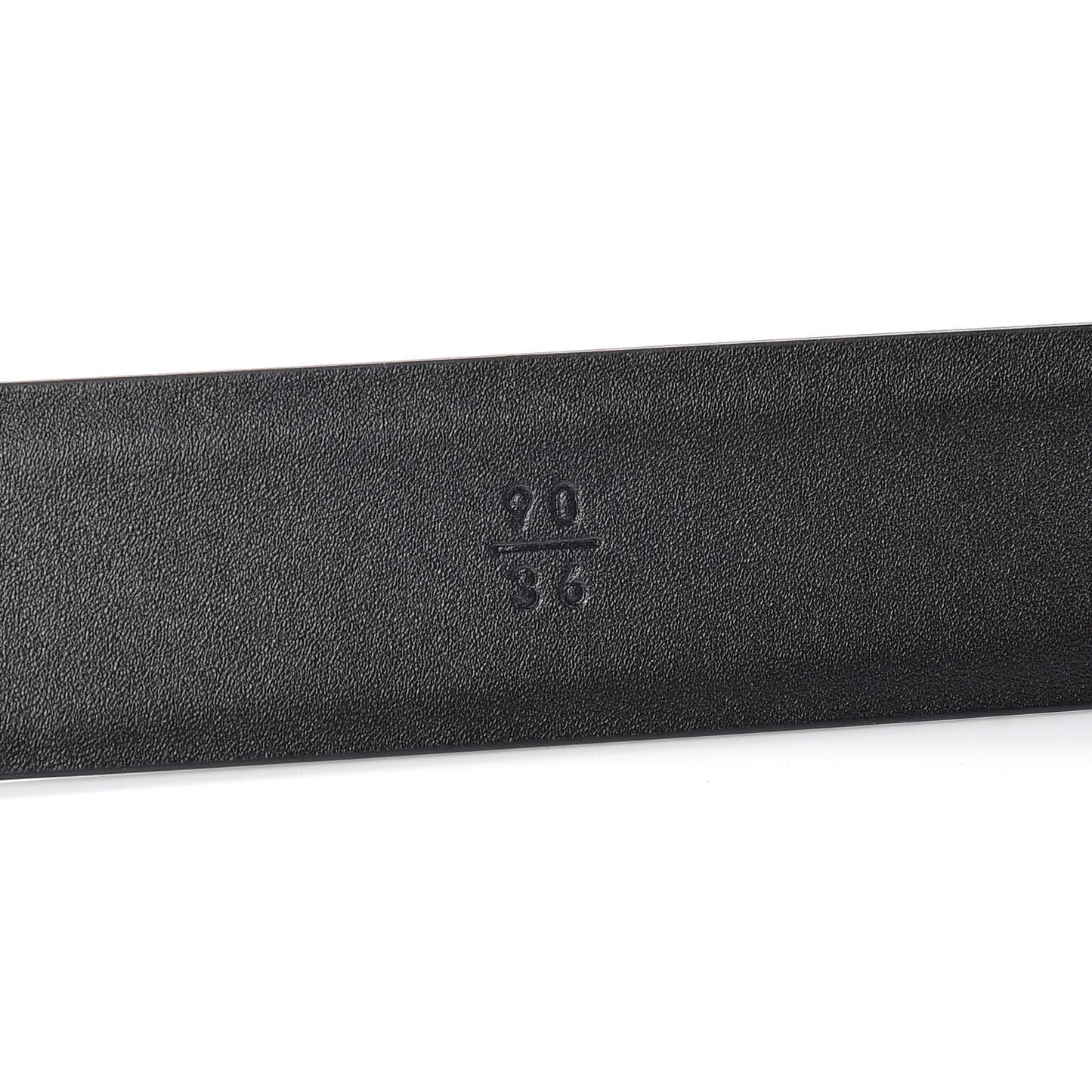 Calfskin CC Chain Belt 90 36 Black